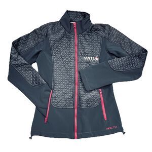 Arctix Jacket Womens XS Full Zip Ski Performance Blue Gray Wind Breaker Colorado